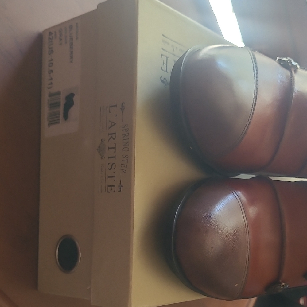 L'ATISTE Women's Heels - Purple, Orange, Brown - Picture 3 of 7